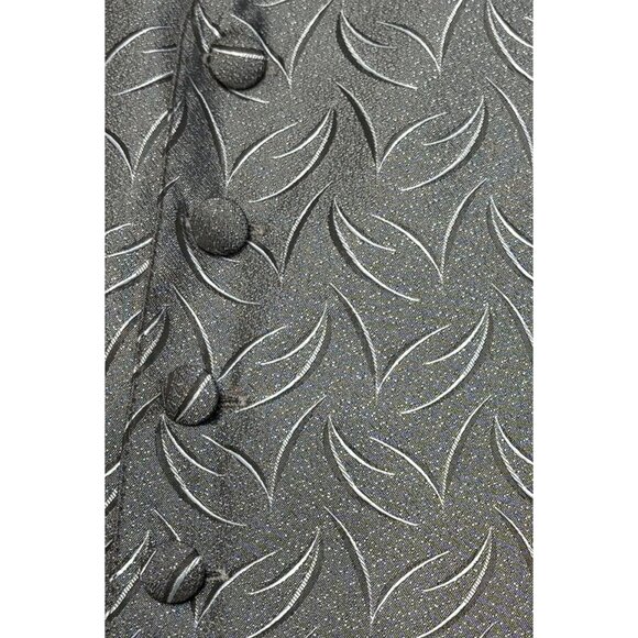 Tuxedo Junction 5 Button Suit Vest in Steely Blue - Picture 2 of 5